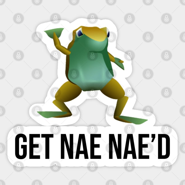 Get Nae Nae'd Sticker by artsylab